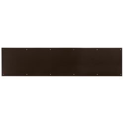 Ace 8 in. H X 34 in. L Oil Rubbed Bronze Brass Kickplate