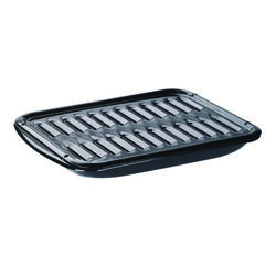Range Kleen Porcelain Broiler Pan and Grill 13 in. W X 16.875 in. L