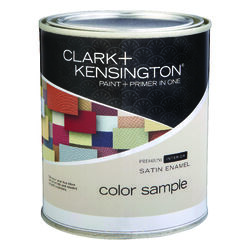 Ace Clark+Kensington Satin Tintable Base Neutral Base Paint Sample Interior 1 pt