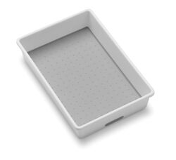 Madesmart 6.75 in. W X 9.75 in. L White Plastic Drawer Organizer