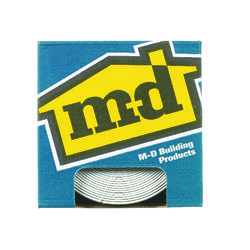 M-D Building Products 20 ft. L Prefinished White Vinyl Wall Base