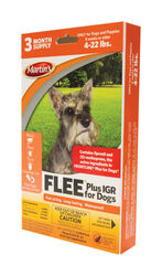 Martin's Flee Liquid Dog Flea and Tick Drops 9.8% Fibronil, 8.8% (S)-methoprene 0.02 oz