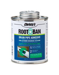 Christys Root-Ban Blue Drain Pipe Adhesive For PVC 16 oz