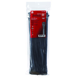 Gardner Bender 11 in. L Black Cable Tie 100 pk