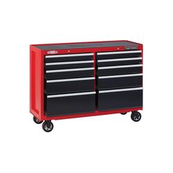 Craftsman 52 in. 10 drawer Steel Rolling Tool Cart 37.5 in. H X 18 in. D