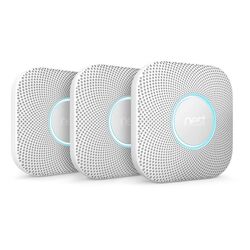 Google Nest Battery-Powered Split-Spectrum Smoke and Carbon Monoxide Detector