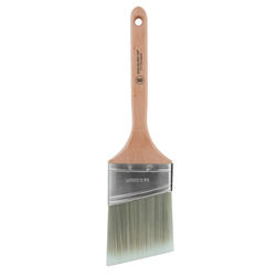 Wooster Silver Tip 3 in. W Semi-Oval Angle Paint Brush