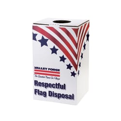Valley Forge Flag Disposal Box 22 in. H X 12.5 in. W X 13.75 inch L