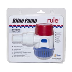 Rule 500 gph Bilge Pump 12 V