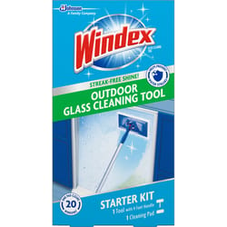 Windex Outdoor All-In-One No Scent Glass Cleaner Starter Kit 1 pk Wipes