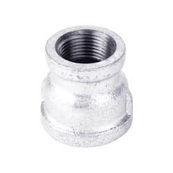 BK Products 4 in. FPT T X 2-1/2 in. D FPT Galvanized Malleable Iron Reducing Coupling