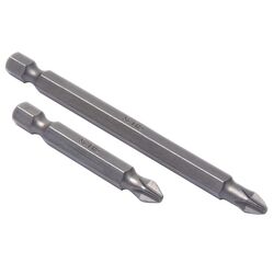 Ace Phillips 2 S X 2 and 3-1/2 in. L Screwdriver Bit S2 Tool Steel 2 pc