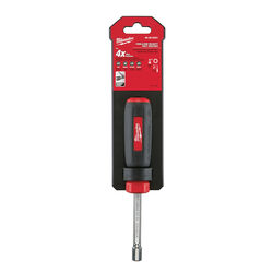Milwaukee 1/4 in. SAE Hollow Shaft Nut Driver 7 in. L 1 pc