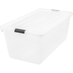Iris 11.7 in. H X 17.2 in. W X 31.5 in. D Stackable Storage Box