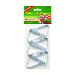 Coghlan's Silver Steel Clamp Tablecloth Clamps 6 pk