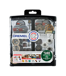 Dremel EZ Lock 7 S X 7 in. L Metal Rotary Accessory Kit 70 pk