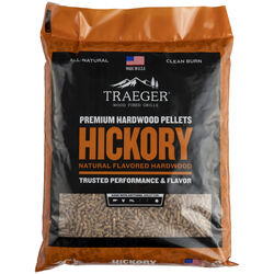 Traeger All Natural Hickory Hardwood Pellets 20 lb