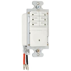 Pass & Seymour Indoor 7 Button Timer Switch 120 V Almond