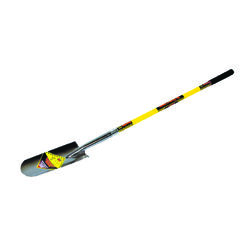 Structron S700 SpringFlex Steel blade Fiberglass Handle 5 in. W X 61.75 in. L Drain Spade