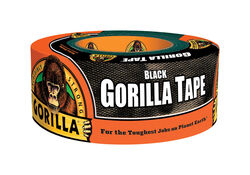 Gorilla 1.88 in. W X 12 yd L Black Duct Tape