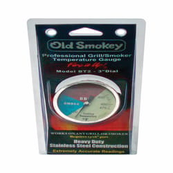Old Smokey Analog Grill Thermometer Gauge