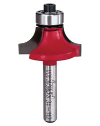 Freud 1-1/4 in. D X 5/16 in. R X 2-3/16 in. L Carbide Rounding Over Router Bit