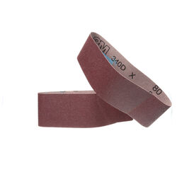 3M 21 in. L X 3 in. W Aluminum Oxide Sanding Belt 80 Grit Medium 2 pk