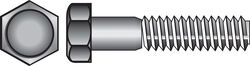 Hillman 1/4-20 in. D X 2 in. L Stainless Steel Hex Head Cap Screw 100 pk