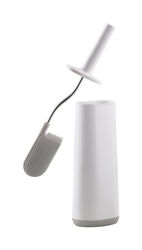 Joseph Joseph Flex Toilet Brush/Holder Set Gray/White