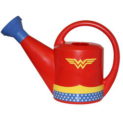 Midwest Quality Gloves Warner Brothers Wonder Woman Red 32 oz Plastic Watering Can