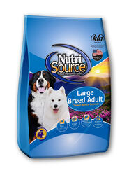 Nutri Source Chicken and Rice Cubes Dog Food 30 lb
