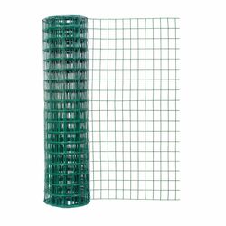 Garden Craft 48 in. H X 50 ft. L Steel Garden Fence Green