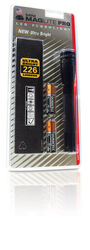 Maglite Mini Pro 272 lm Black LED Flashlight/Holster Combo Pack AA Battery