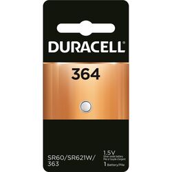 Duracell Silver Oxide 364 1.5 V Electronic/Watch Battery 1 pk