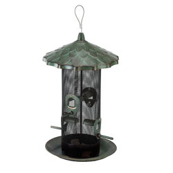 Stokes Select Belle Fleur Wild Bird 2.8 Steel Acorn Bird Feeder 4 ports