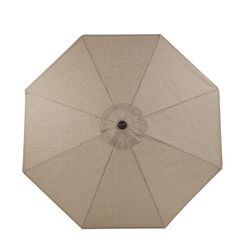 Living Accents Kensington 9 ft. Tiltable Beige Market Umbrella