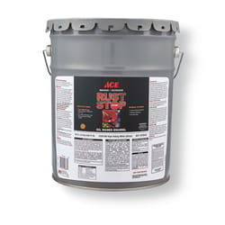 Ace Rust Stop Indoor and Outdoor Gloss White Rust Prevention Paint 5 gal