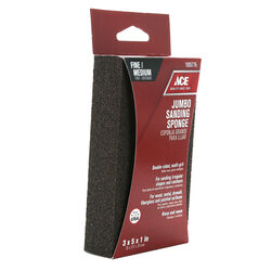 Ace 5 in. L X 3 in. W X 1 in. T 120/80 Grit Assorted Extra Large Sanding Sponge