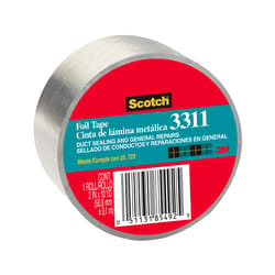 3M Scotch 2 in. W X 10 yd L Silver Foil Tape