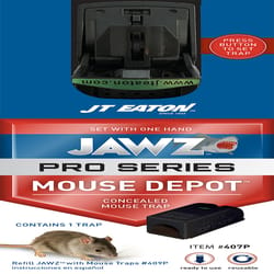 JT Eaton JAWZ Pro Series Covered Animal Trap For Mice 1 pk