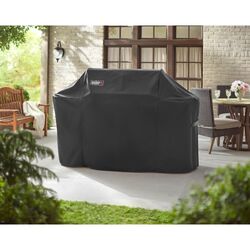 Weber Black Grill Cover For Summit 600 Series Grills