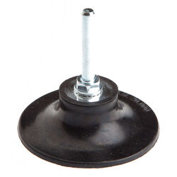 Forney 3 in. D Rubber Backing Pad 1/4 in. 20000 rpm 1 pc