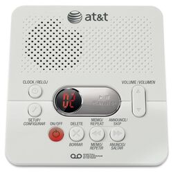 AT&T 1 Digital Answering System White