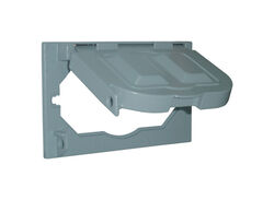 Sigma Electric Rectangle Plastic Multi-Use Cover For Wet Locations