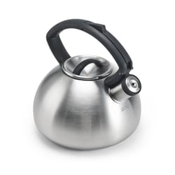 Copco Valencia Silver Classic Whistle Stainless Steel 2-1/3 qt Tea Kettle