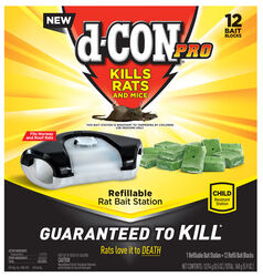 D-Con Bait Station Blocks For Mice and Rats