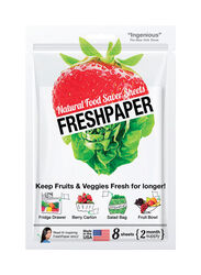 HIC Fresh Paper White Produce Saver Sheets 1 pk