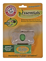 Arm & Hammer Plastic Dispenser with Biodegradable Waste Bags 30 pk