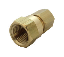 JMF 1/2 in. Compression T X 3/4 in. D FPT Brass Adapter