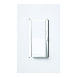 Lutron Diva White 600 W 3-Way Dimmer Switch 1 pk